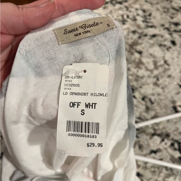 Sweet Gisele blingy las vegas top size small New with tags - Picture 5 of 5